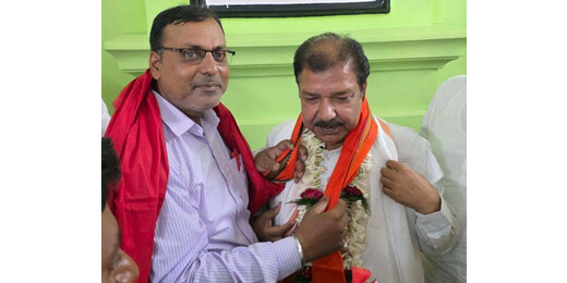 दिव्यांगों के उत्थान के लिए समर्पित शांति मुकुल को मंत्री दिलीप जायसवाल का मिला प्रोत्साहन